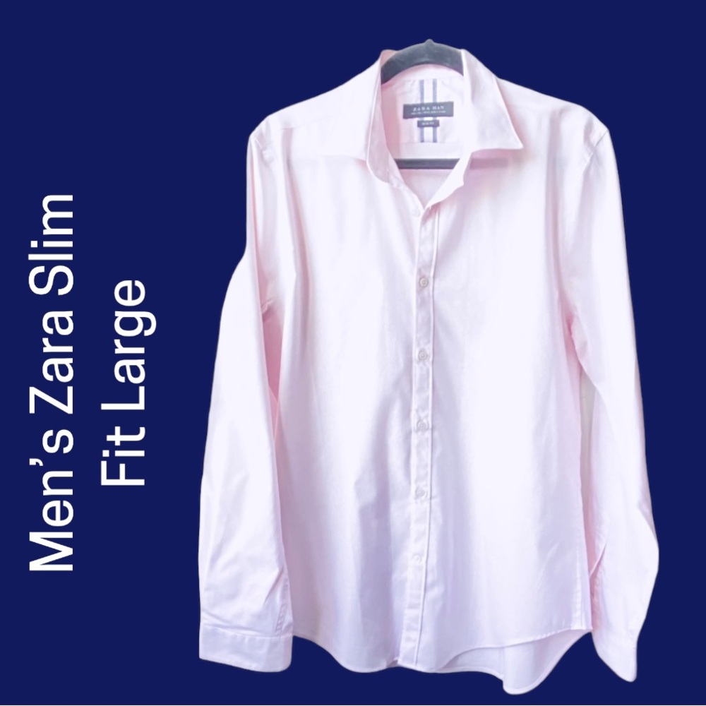 ZARA Men’s Slim Fit Dress Shirt